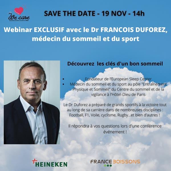 François Duforez - Conférence Webinar